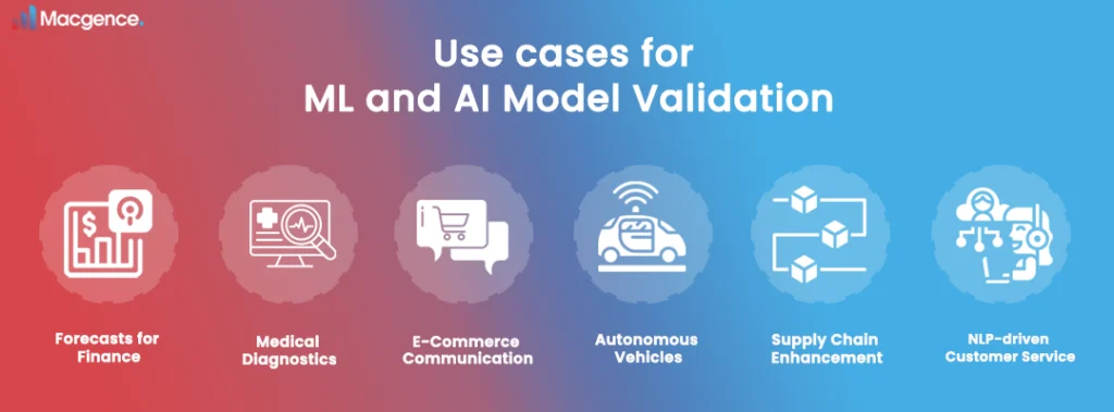 Use cases for ML and AI Model Validation